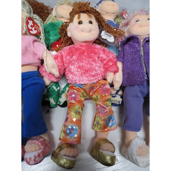 Vintage Ty Beanie Boppers Set of 7 with Tags - Some Shoes with Flaws - Picture 3 of 14